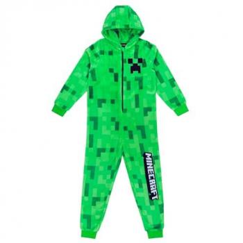 Minecraft Jumpsuit mit Creeper-Motiv