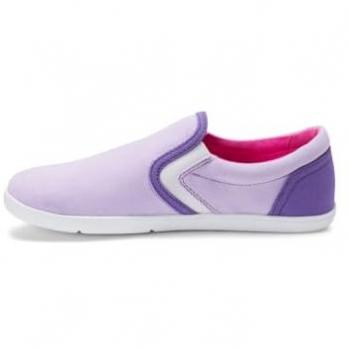 Scarpe Slip-On Xero Shoes Dillon in Tela Lilla per Bambini