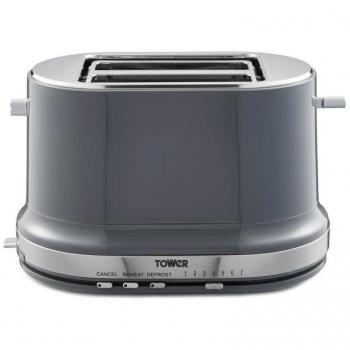 Tower T20043GRP 2 Slice Toaster