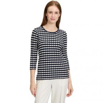 Betty Barclay Classic Longsleeve – Marine, 42 (Allover-Look)