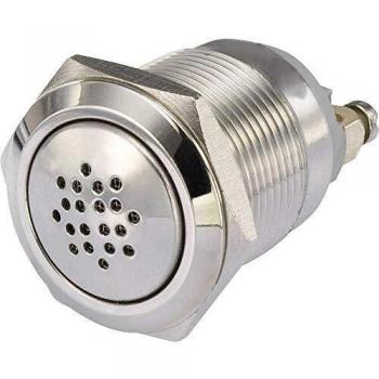 TRU COMPONENTS 1231435 Buzzer acustico 85 dB, Tensione: 12 V, intermittente, 1 pz
