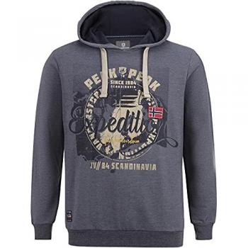 Jan Vanderstorm Kapuzensweatshirt ELLMAR weicher Sweat Hoodie