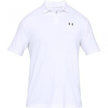 T-shirt Polo UA Performance 2.0 – Blanc et Argent