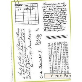 Klare Stempel für Scrapbooking und Dekoration 0492