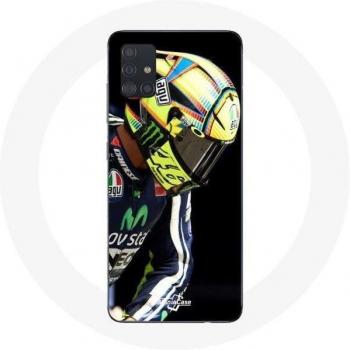 Protezione Samsung Galaxy A71 Valentino Rossi Pilota Moto Esclusiva