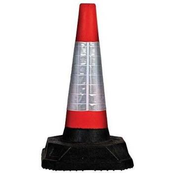 Cono de señalización 75 cm Roadhog con base de 41 cm
