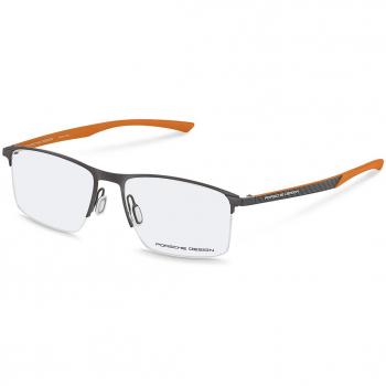 Porsche Design P8752 D Gafas Recetadas para Hombre Grises, Armazones para Hombre Grises, 55 Lentes Recetadas Para Hombre Grises