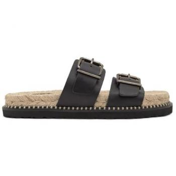 Castañer Women's Espadrille Slider – Black – 39 EU (Size 9 US)