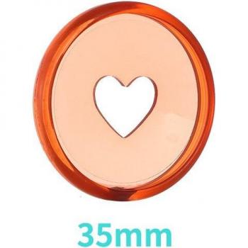 35mm Notebook Button with Mushroom Holes