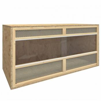 Handgemaakt Houten Terrarium 100x47x47cm