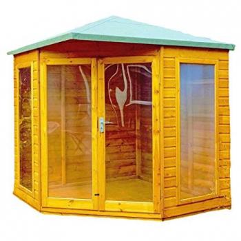 Shire Larkspur Corner Summerhouse 8ft x 8ft