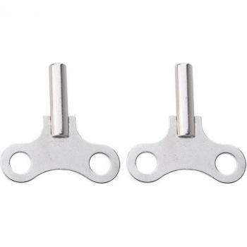 Sturdy Steel Clock Winder Keys – 2 Piece Repair Tool for Clocks