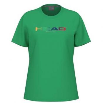 Camiseta Deportiva de Manga Corta para Mujer Rainbow