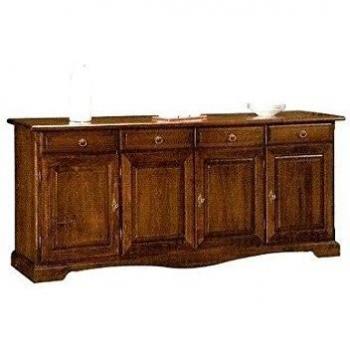 Estea Classic – Credenza Bugna in legno massello 4 ante