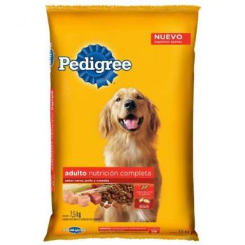 Alimento para Perros Pedigree Adulto 1.5 Kg Sabor Carne/Pollo/Cereales