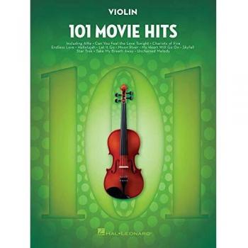 Hal Leonard 101 Movie Hits -For Violin-: Noten, Sammelband Für Violine