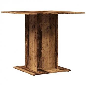 Vieux bois, table à dîner – 80x80x75 cm