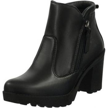 IGI & CO Stiefelette – Nappaleder Damenstiefel, Schwarz, Absatzhöhe 8 cm, Größe 39