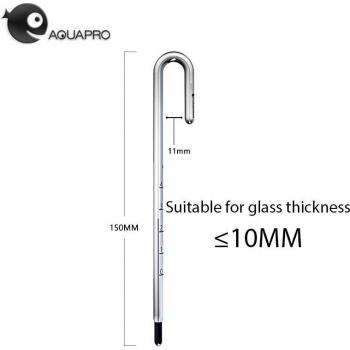 Thermomètre pour réservoir en verre U