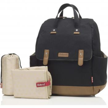 Babymel Wickel‑Rucksack 4‑in‑1 Robyn Black (BM 9182)