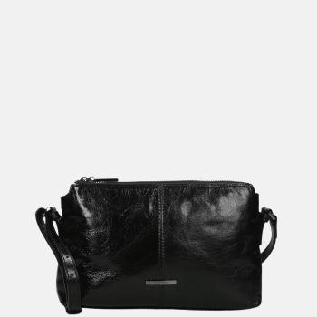 Claudio Ferrici Vintage Schoudertas Zwart