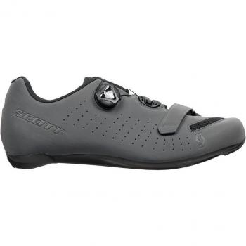 Scott Comp Boa Reflective Road Shoes – Grey with Black Accents, EU 40 (Men)