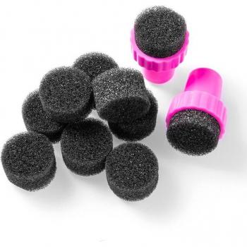 10/15pcs Color Change Nail Art Sponge Set