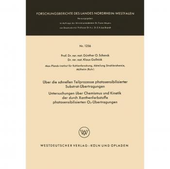 Ãber die schnellen Teilprozesse photosensibilisierter Substrat-Ãbertragungen