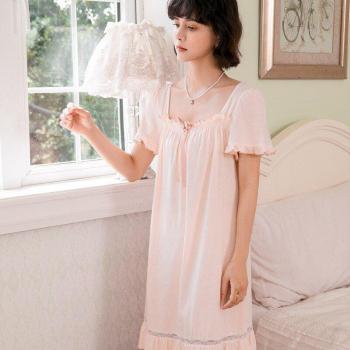 Cotton Viscose Nightgown for Women
