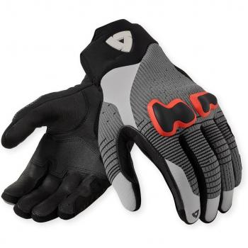 Moto Kinetic 2 Revit Guanti 2XL in Stile Nero e Rosso