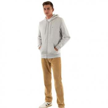 Hoodie gris clair Tommy Jeans pour Homme L