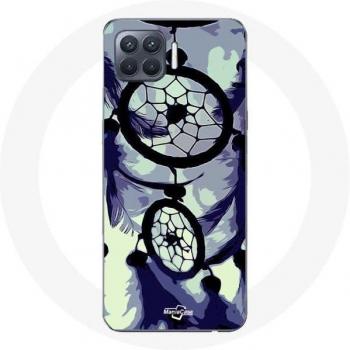 Maniacase Coque pour Oppo A93 5G Attrape Rêve Violet Gris Noir