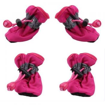 Anti-Slip Dog Shoes for Rain and Snow