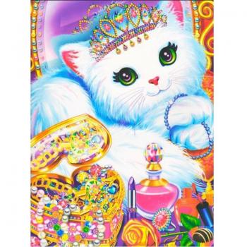 Ricamo Diamante 5D Gatto Decorativo 20X30cm