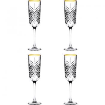 Pasabahce Sekt‑ und Cocktailglas „Golden Touch“