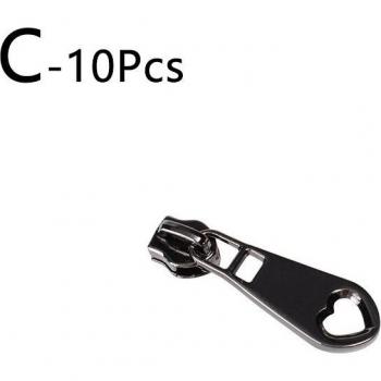 10Pcs 5# Nylon Zipper Pulls for Sewing Accessories
