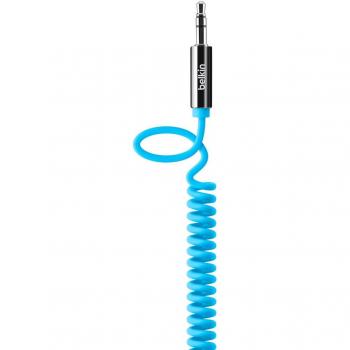 Belkin AV10126CW06-BLU Coiled Audio Cable – 1.8 m, MixIt Color Range