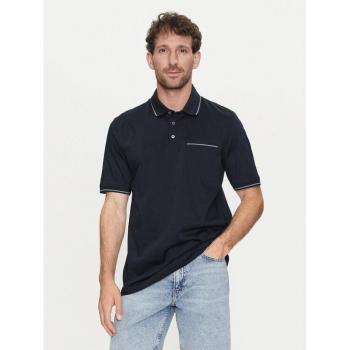Bugatti Herren Poloshirt Dunkelblau