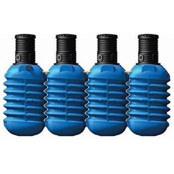 MODULARIS Erdtank, blau, rechteckig