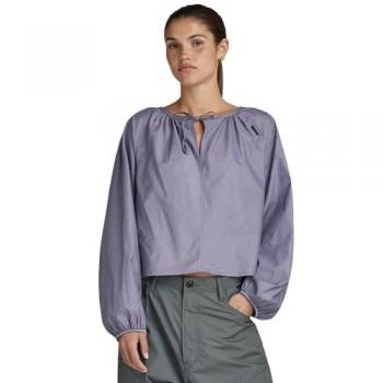 G-star Top A Maniche Lunghe Sniper Dark Grape S