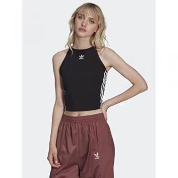 Camiseta de Tirantes Adidas Negra para Mujer
