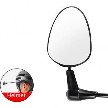 Verstellbarer Fahrradhelm-Spiegel für sicheres Radfahren