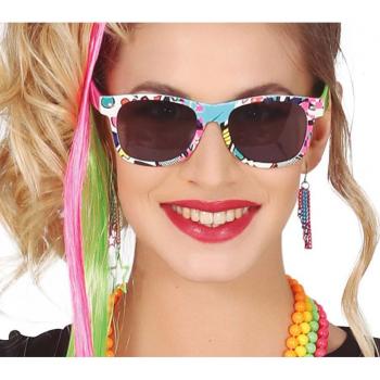 Gafas de carnaval multicolor