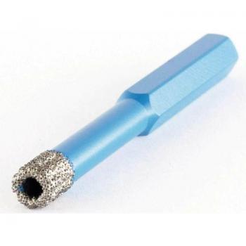 FRESA SIGMA Ø8 MM CERAMICA GRES GRANITO MARMO ATTACCO ESAGONALE A SECCO