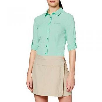 VAUDE Chemisier Femme Skomer LS Opal Mint Taille Unique