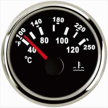 Thermomètre d'eau 52mm pour auto et navires