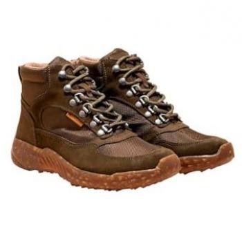 Botines Unisex de Piel Multi Material N5620 Forest/Gorbea