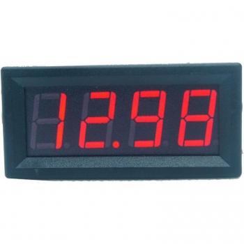 Mini Digital 4-Digit LED Voltmeter 0-100V