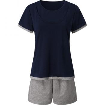 Conjunto de Maternidad para Sueño con Camiseta y Pantalones