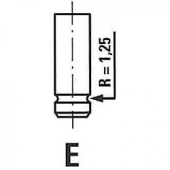 FRECCIA Einlaßventil R6282/SCR